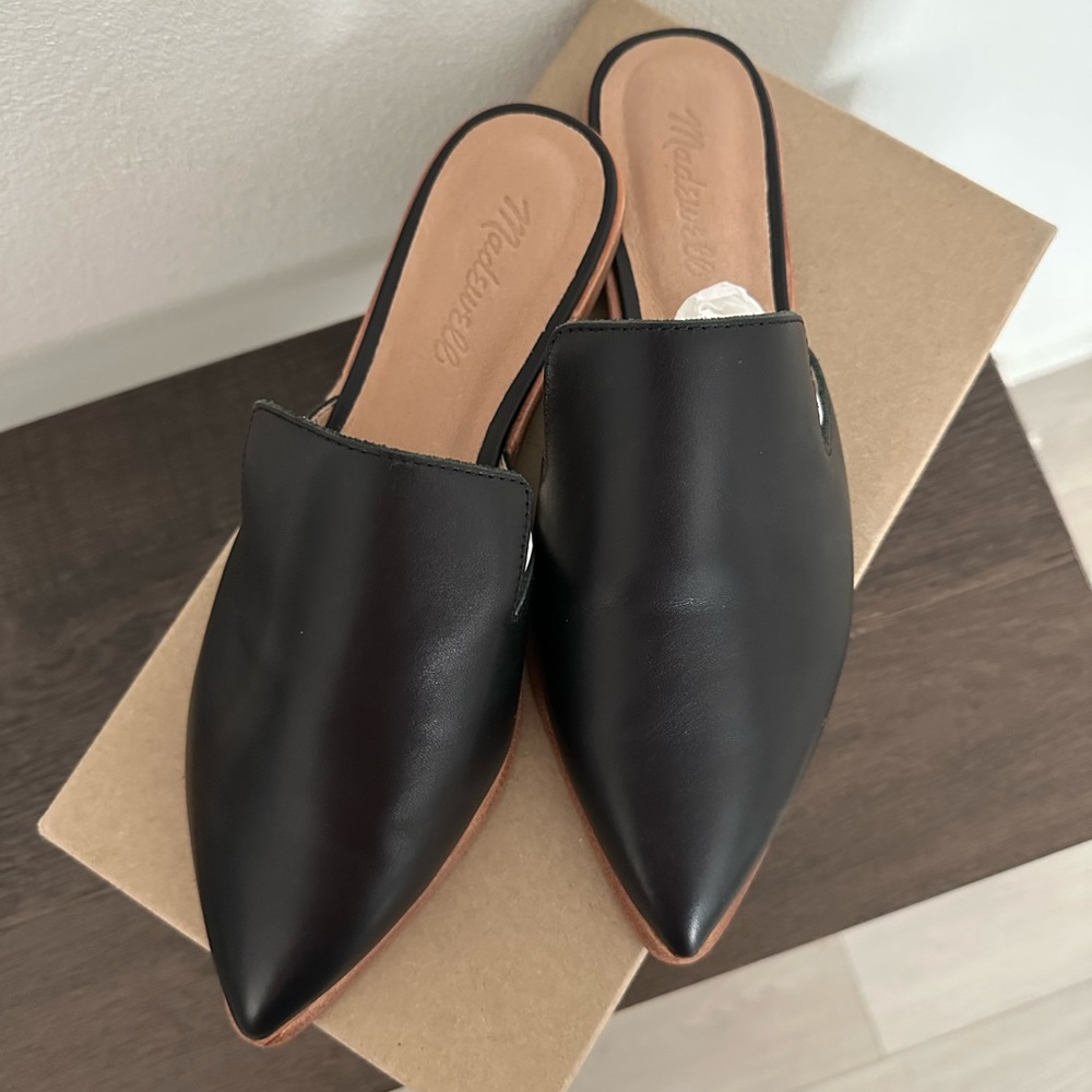 Madewell Leather Gemma Mules